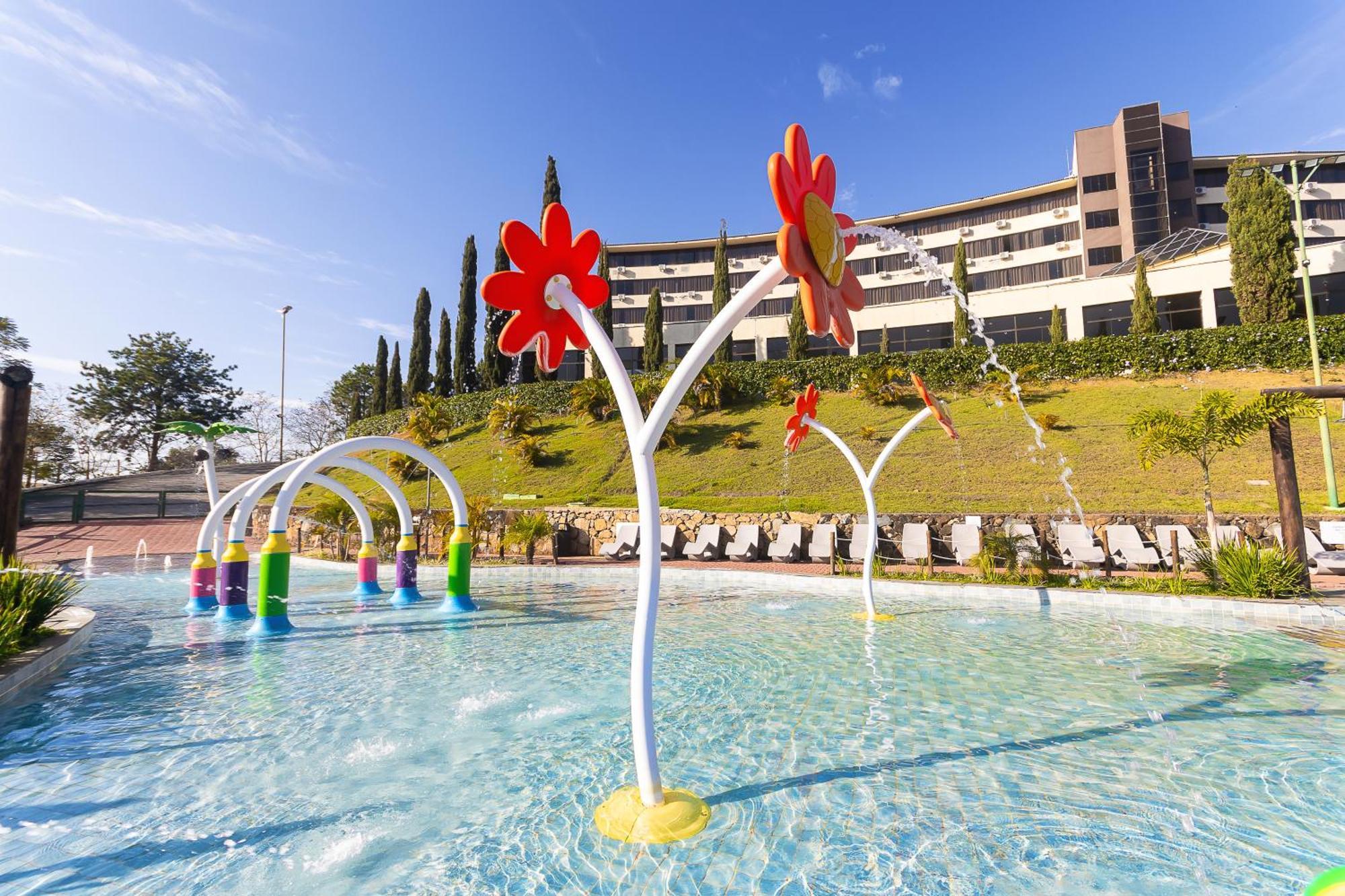 Hotel Golden Park All Inclusive Pocos De Caldas By Nacional Inn Zewnętrze zdjęcie The children's pool at the hotel