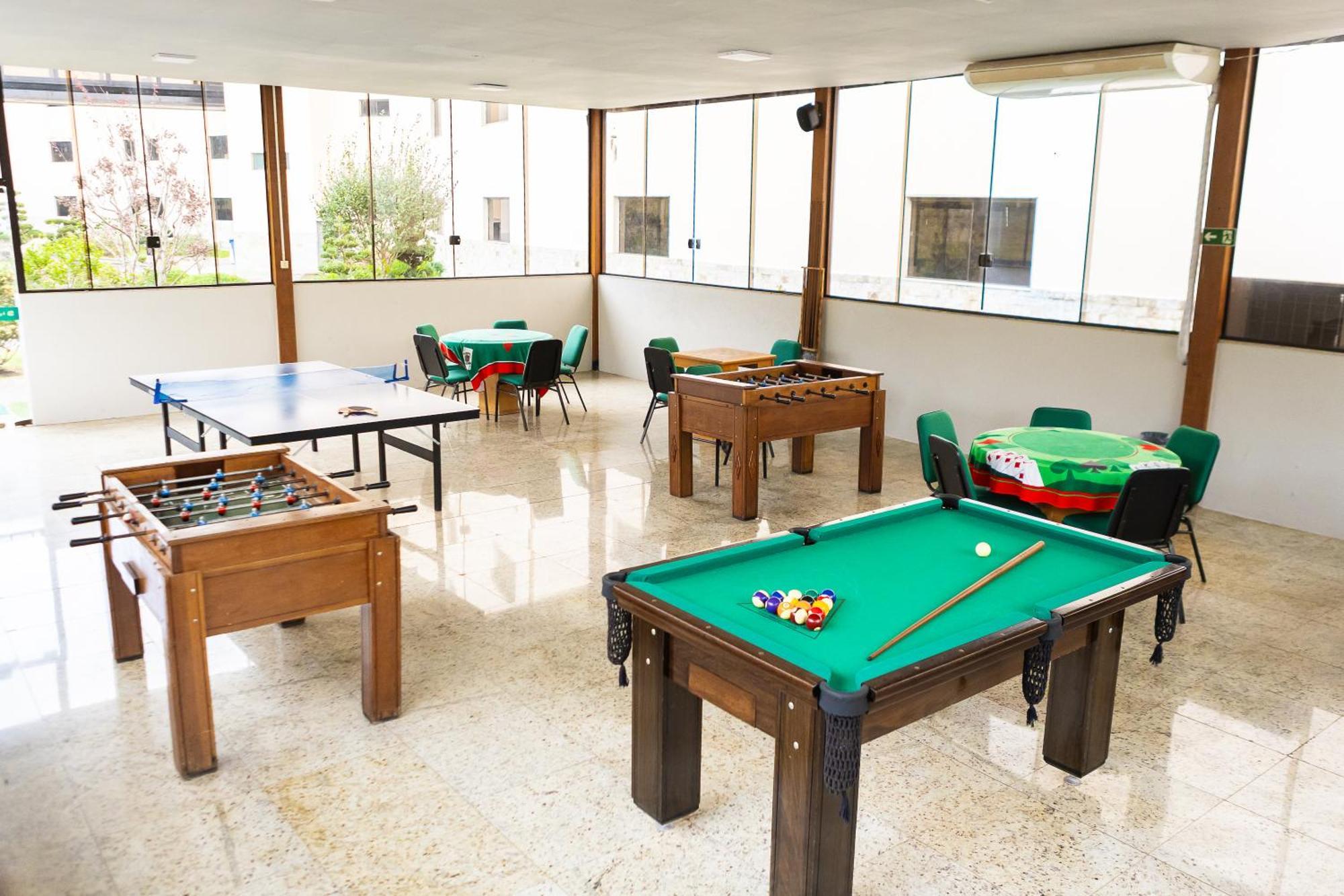 Hotel Golden Park All Inclusive Pocos De Caldas By Nacional Inn Zewnętrze zdjęcie Games room