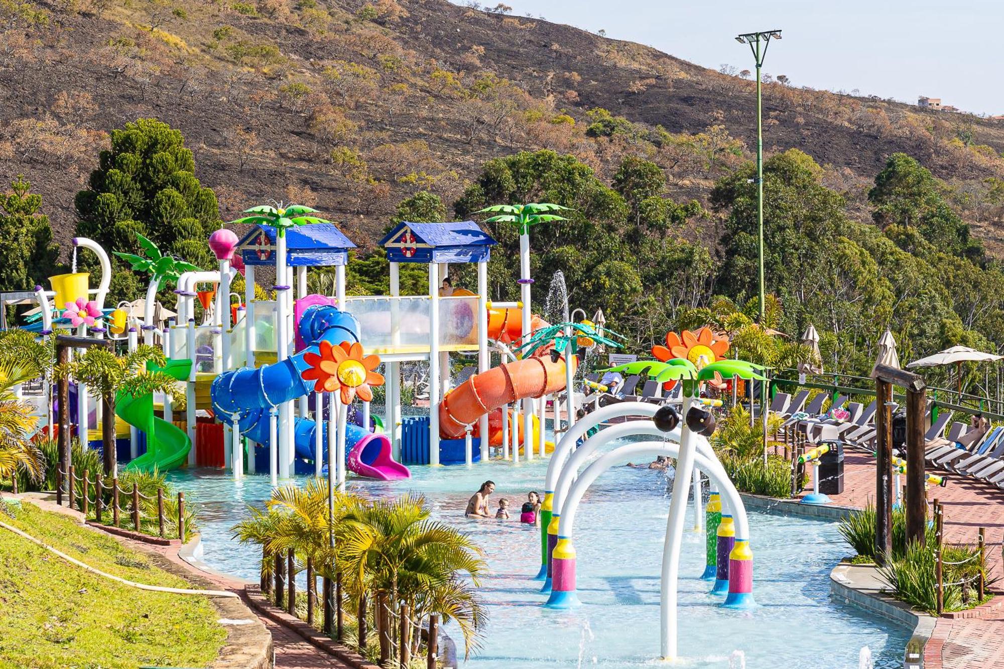 Hotel Golden Park All Inclusive Pocos De Caldas By Nacional Inn Zewnętrze zdjęcie Splash Island